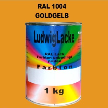 RAL 1004 GOLDGELB matt  1 kg