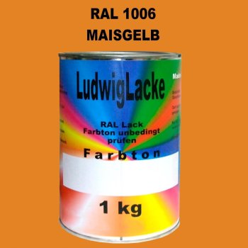 RAL 1006 MAISGELB matt  1 kg