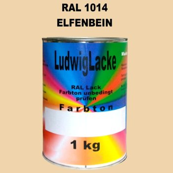 RAL 1014 ELFENBEIN matt  1 kg
