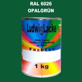 RAL 6026 Opalgrün matt  1 kg