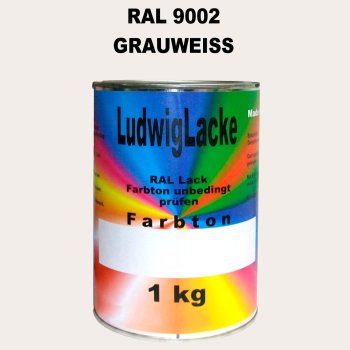 RAL 9002 Grauweiss matt  1 kg