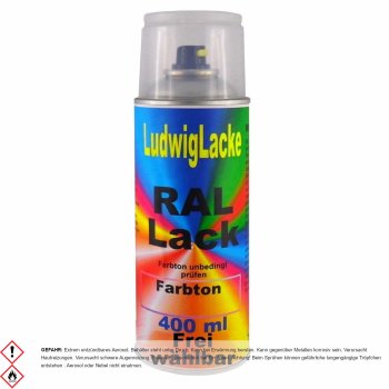 RAL 1021 Rapsgelb Glänzend in 400ml 1K Spraydose