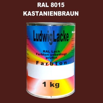 RAL 8015 KASTANIENBRAUN glänzend 1 kg