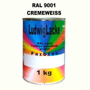 RAL 9001 CREMEWEISS glänzend 1 kg