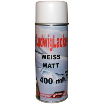 Lackspray Weiss matt 1 x 400 ml
