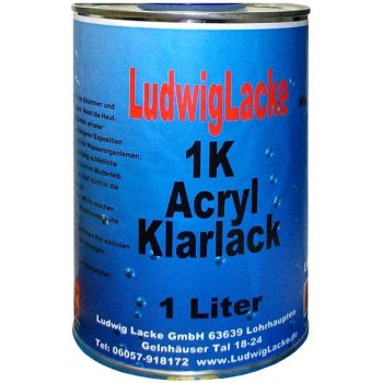 1K Klarlack für Autolack und RAL Lack 1 Liter