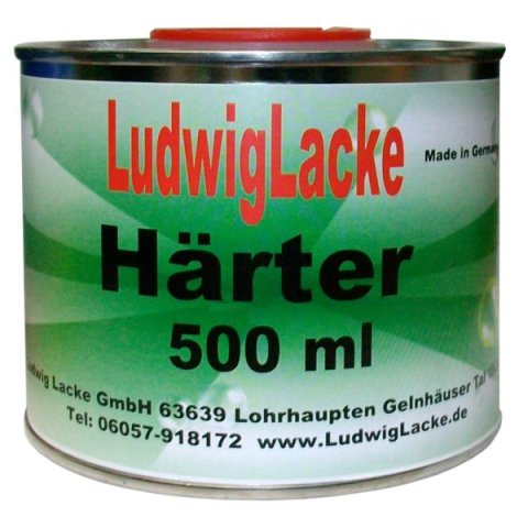 Härter für Klarlack und Autolacke 0,5 Liter