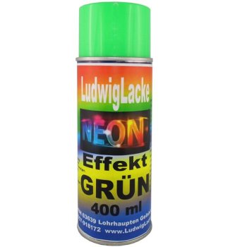Neonlack 1 Spraydose  GRÜN Leuchtfarbe Autolack