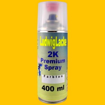 Ludwiglacke 2K RAL 1003 - Signalgelb Premiumspray 400ml...