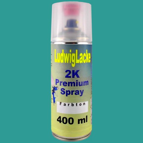 Ludwiglacke 2K RAL 6033 - Minttuerkis Premiumspray 400ml Glänzend