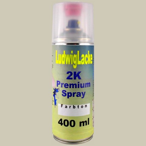 Ludwiglacke 2K RAL 7032 - Kieselgrau Premiumspray 400ml Glänzend