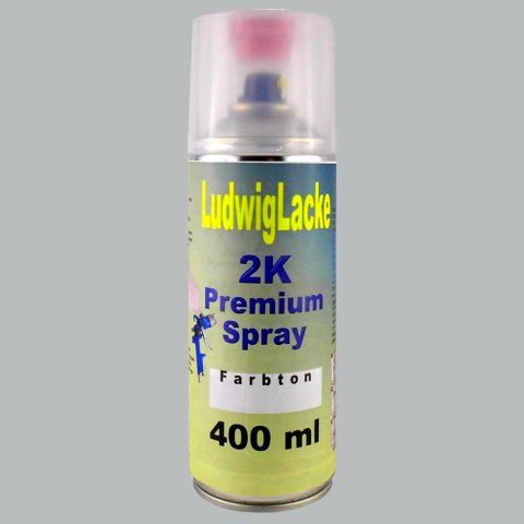 Ludwiglacke 2K RAL 9006 - Weissaluminium Premiumspray 400ml Glänzend