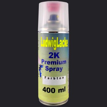 Ludwiglacke 2K RAL 9005 - Tiefschwarz Premiumspray 400ml...