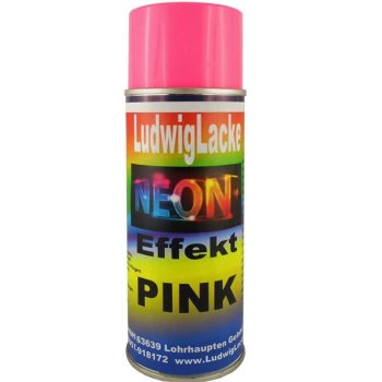 Neonlack 1 Spraydose  PINK Leuchtfarbe Autolack