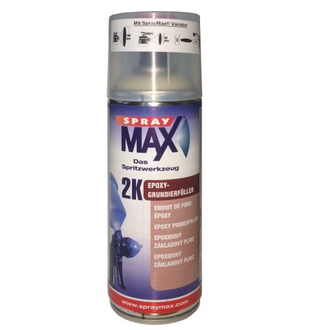 2K Epoxy Grundierfüller Beige 1 x 400 ml Grundierung Rostschutz SprayMax