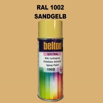 1 Stück Belton RAL 1002 Sandgelb Spraydose 400ml...