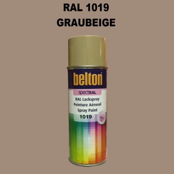 1 Stück Belton RAL 1019 Graubeige Spraydose 400ml...