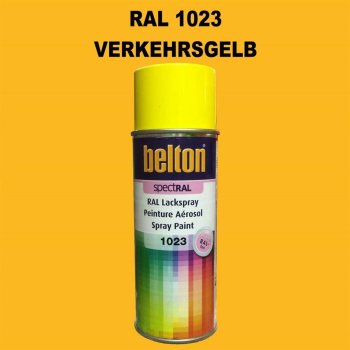 1 Stück Belton RAL 1023 Verkehrsgelb Spraydose 400ml...