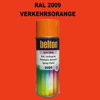 1 Stück Belton RAL 2009 Verkehrsorange Spraydose...