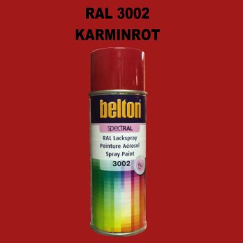 1 Stück Belton RAL 3002 Karminrot Spraydose 400ml...