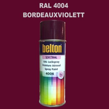 1 Stück Belton RAL 4004 Bordeauxviolett Spraydose...