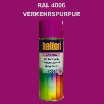 1 Stück Belton RAL 4006 Verkehrspurpur Spraydose...