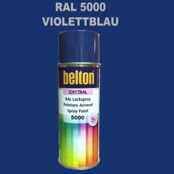 1 Stück Belton RAL 5000 Violettblau Spraydose 400ml...