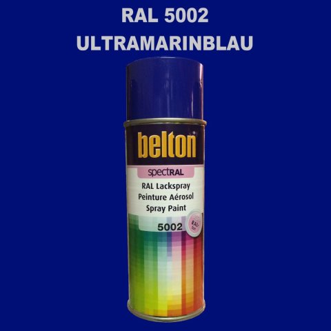 1 Stück Belton RAL 5002 Ultramarinblau Spraydose 400ml Glänzend
