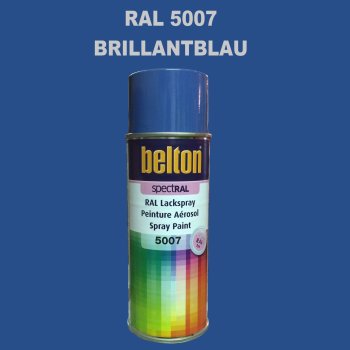 1 Stück Belton RAL 5007 Brillantblau Spraydose 400ml...
