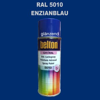 1 Stück Belton RAL 5010 Enzianblau Spraydose 400ml...