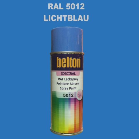 RAL 5012 Lichtblau 3 kg Set Acryllack glänzend mit Härter 