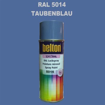 1 Stück Belton RAL 5014 Taubenblau Spraydose 400ml...