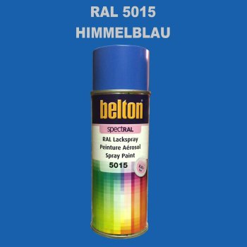 1 Stück Belton RAL 5015 Himmelblau Spraydose 400ml...