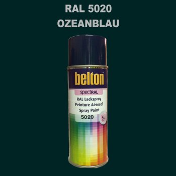1 Stück Belton RAL 5020 Ozeanblau Spraydose 400ml...