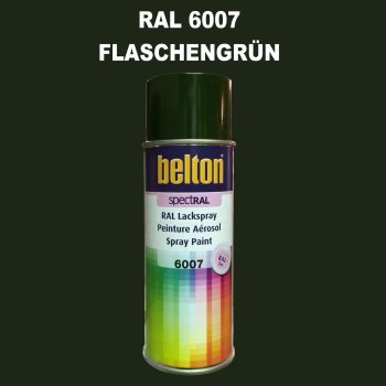 1 Stück Belton RAL 6007 Flaschengrün Spraydose...