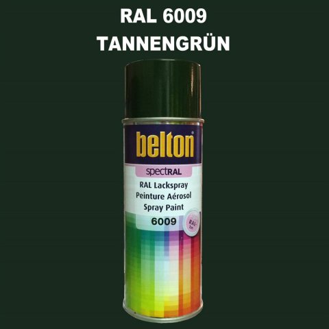 1 Stück Belton RAL 6009 Tannengrün Spraydose 400ml Glänzend