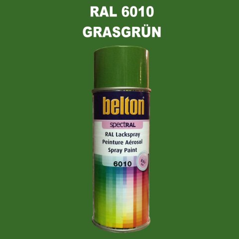 1 Stück Belton RAL 6010 Grasgrün Spraydose 400ml Glänzend
