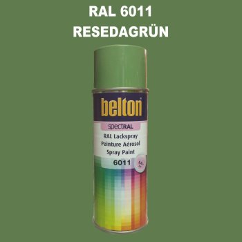 1 Stück Belton RAL 6011 Resedagrün Spraydose...