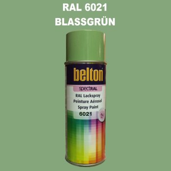 1 Stück Belton RAL 6021 Blassgrün Spraydose...