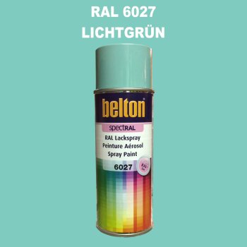 1 Stück Belton RAL 6027 Lichtgrün Spraydose...