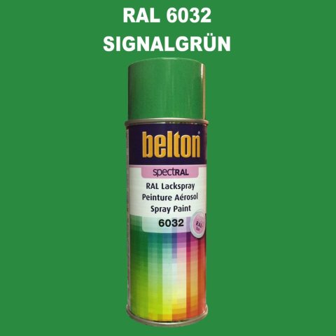 1 Stück Belton RAL 6032 Signalgrün Spraydose 400ml Glänzend