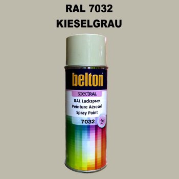 1 Stück Belton RAL 7032 Kieselgrau Spraydose 400ml...