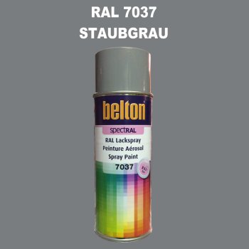 1 Stück Belton RAL 7037 Staubgrau Spraydose 400ml...