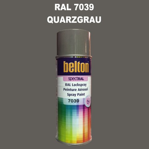 1 Stück Belton RAL 7039 Quarzgrau Spraydose 400ml Glänzend