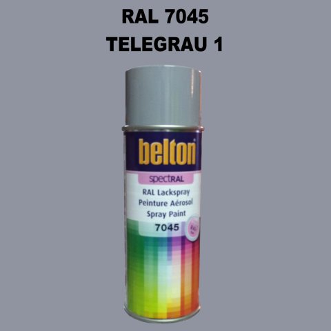 1 Stück Belton RAL 7045 Telegrau1 Spraydose 400ml Glänzend