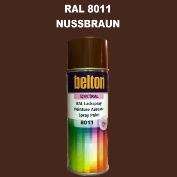 1 Stück Belton RAL 8011 Nussbraun Spraydose 400ml...