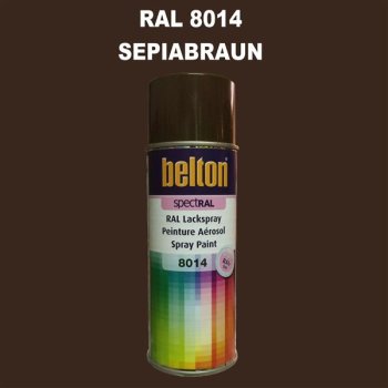 1 Stück Belton RAL 8014 Sepiabraun Spraydose 400ml...