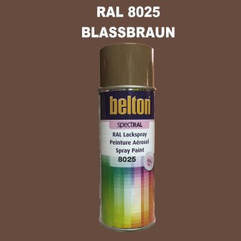 1 Stück Belton RAL 8025 Blassbraun Spraydose 400ml...