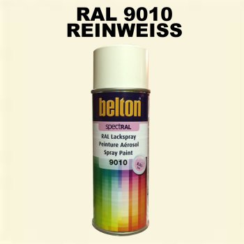 1 Stück Belton RAL 9010 Reinweiß Spraydose...