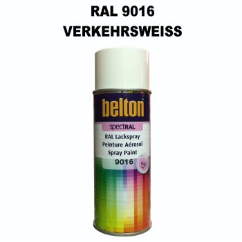 1 Stück Belton RAL 9016 Verkehrsweiß Spraydose...